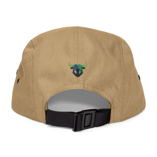 ANSEM Embroidered 5-Panel Cap | Khaki Canvas