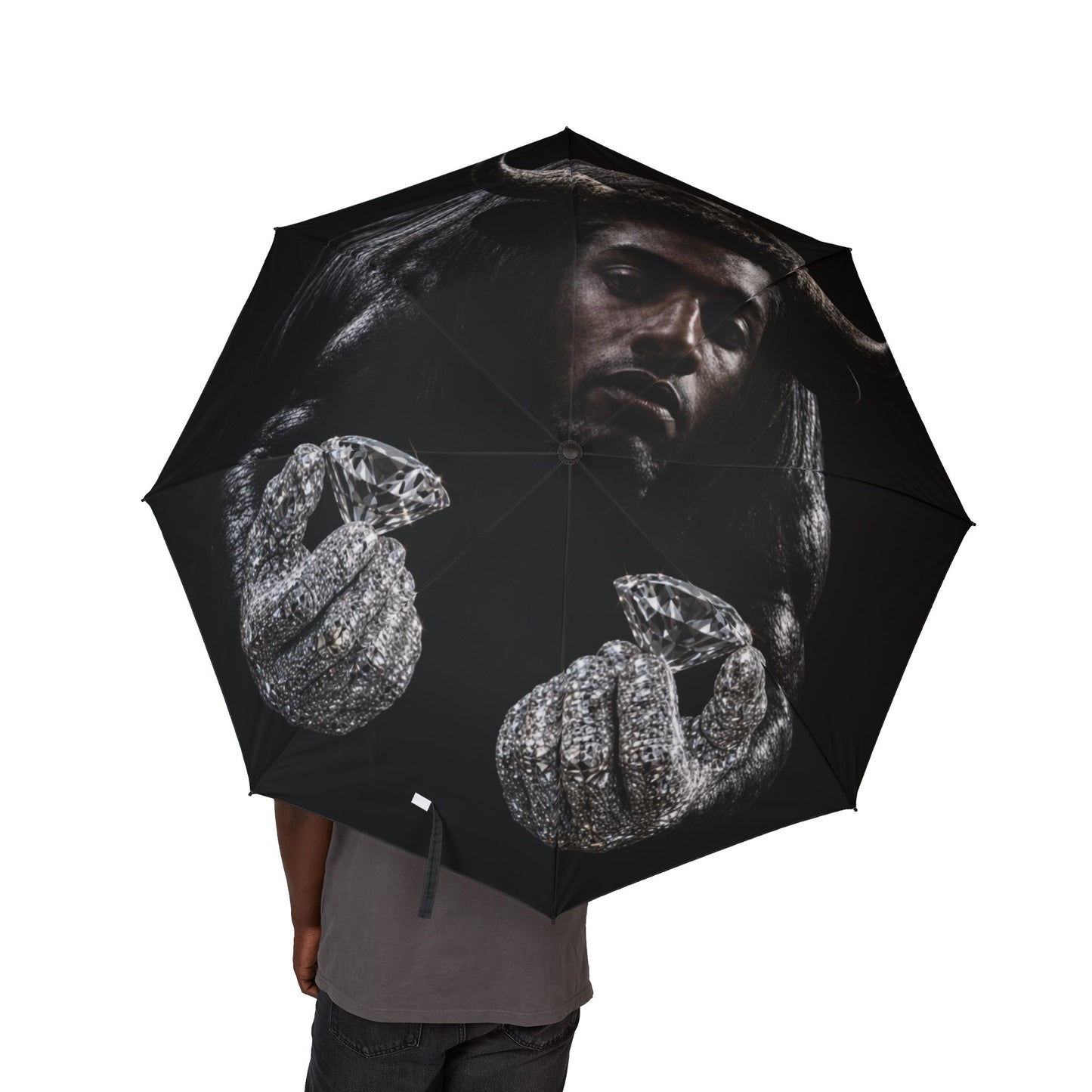 Semi-Automatic Foldable Umbrella