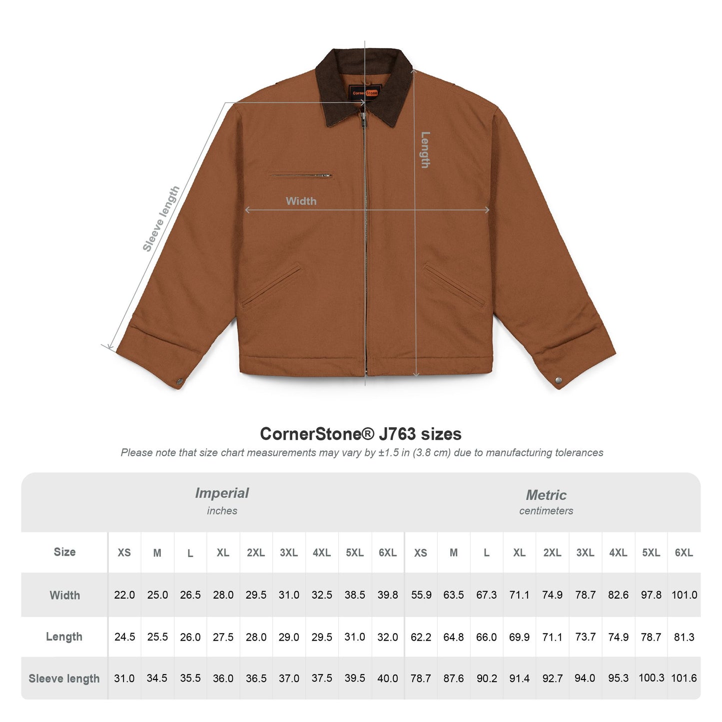 Bull Skull Floral embroidery Jacket | Duck Cloth Work Jacket