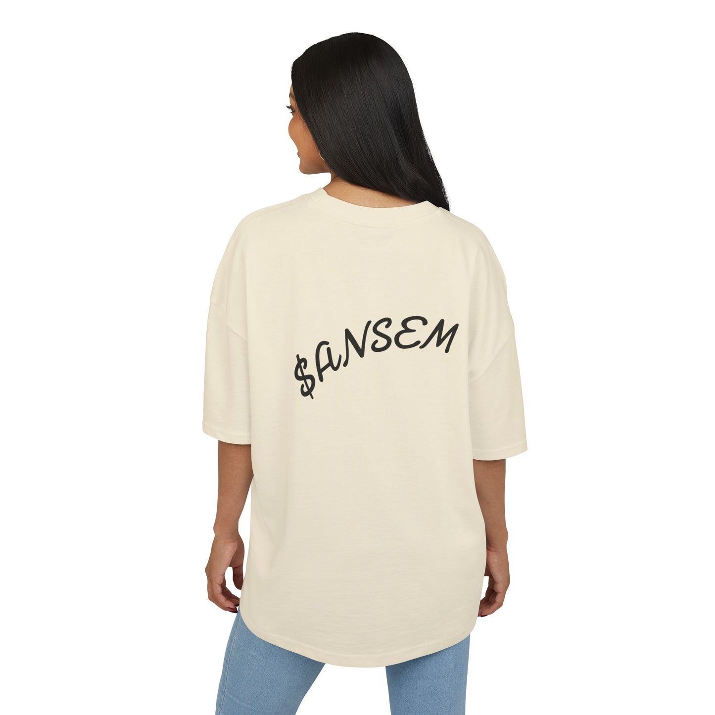 Bull Rider Graphic Tee — "ANSEM" Backprint Cotton T-Shirt