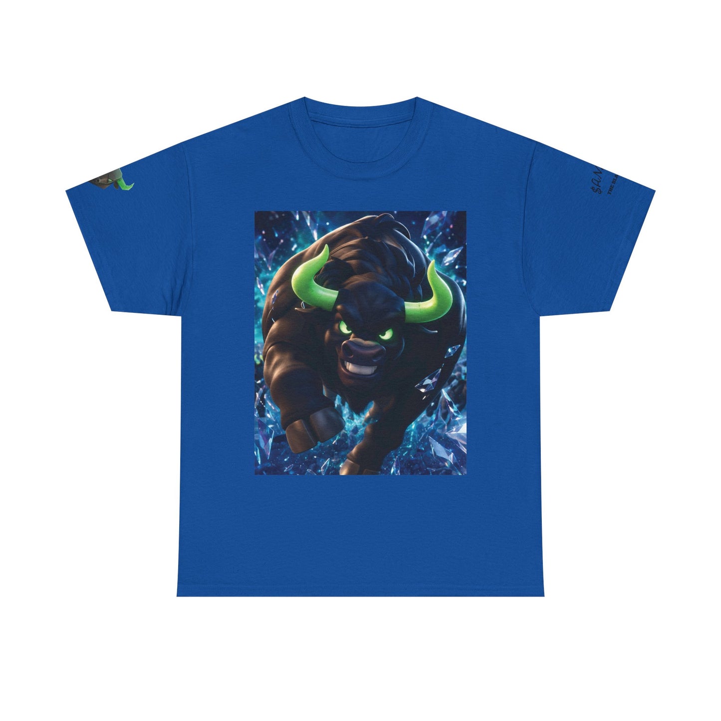 Copy of Wall Street Bull Photo Tee — Charging Bull NYC Stock Market T-Shirt
