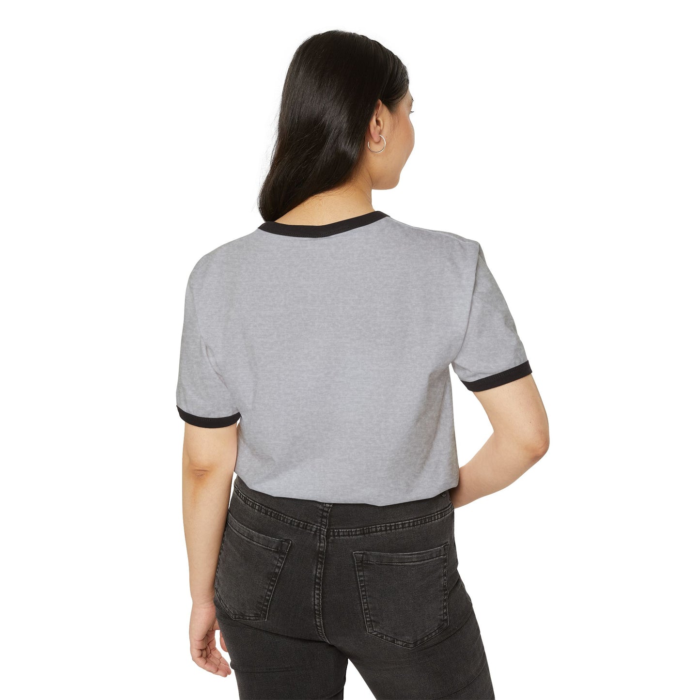 ANSEM Text Ringer Tee | Retro Crewneck Shirt