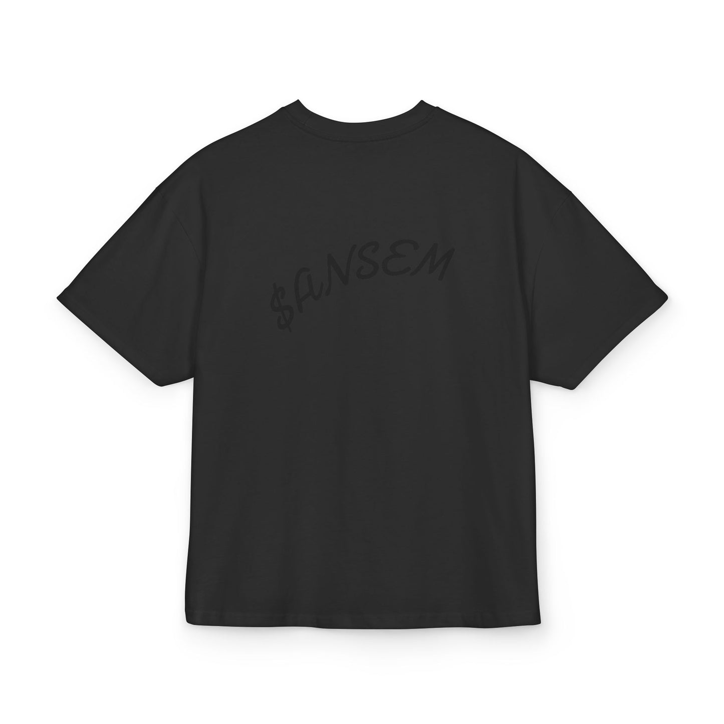 Bull Rider Graphic Tee — "ANSEM" Backprint Cotton T-Shirt