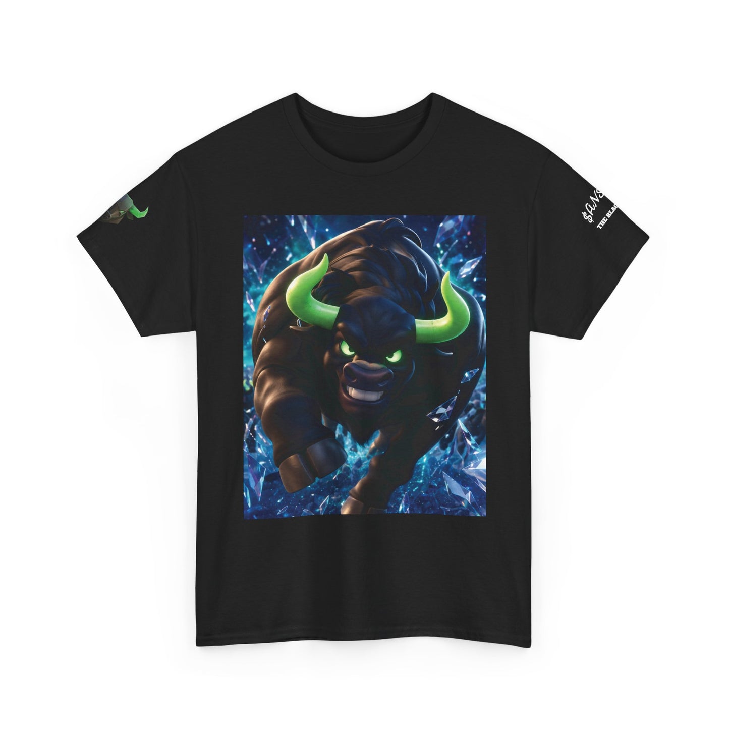 Copy of Wall Street Bull Photo Tee — Charging Bull NYC Stock Market T-Shirt