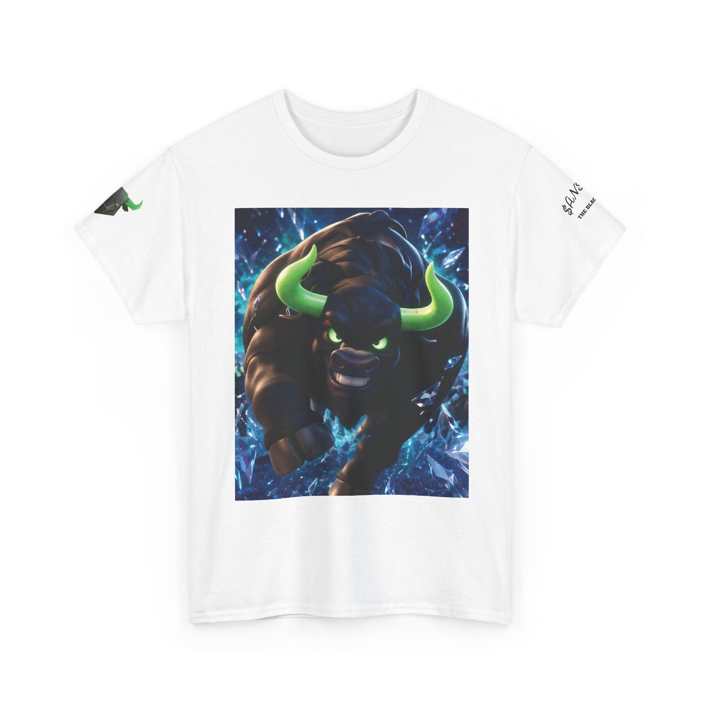 Copy of Wall Street Bull Photo Tee — Charging Bull NYC Stock Market T-Shirt