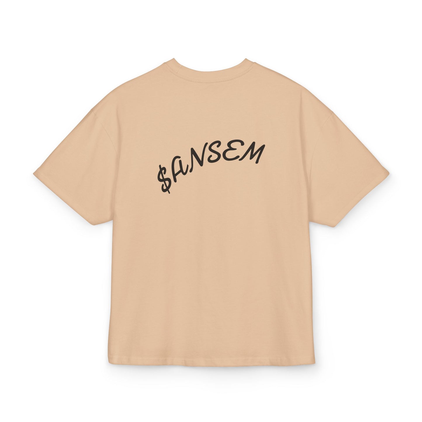 Bull Rider Graphic Tee — "ANSEM" Backprint Cotton T-Shirt