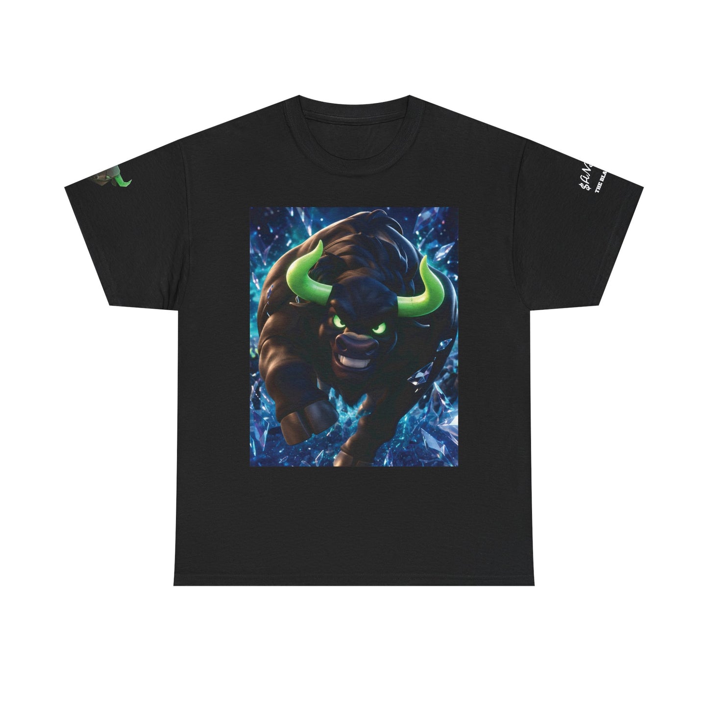 Copy of Wall Street Bull Photo Tee — Charging Bull NYC Stock Market T-Shirt