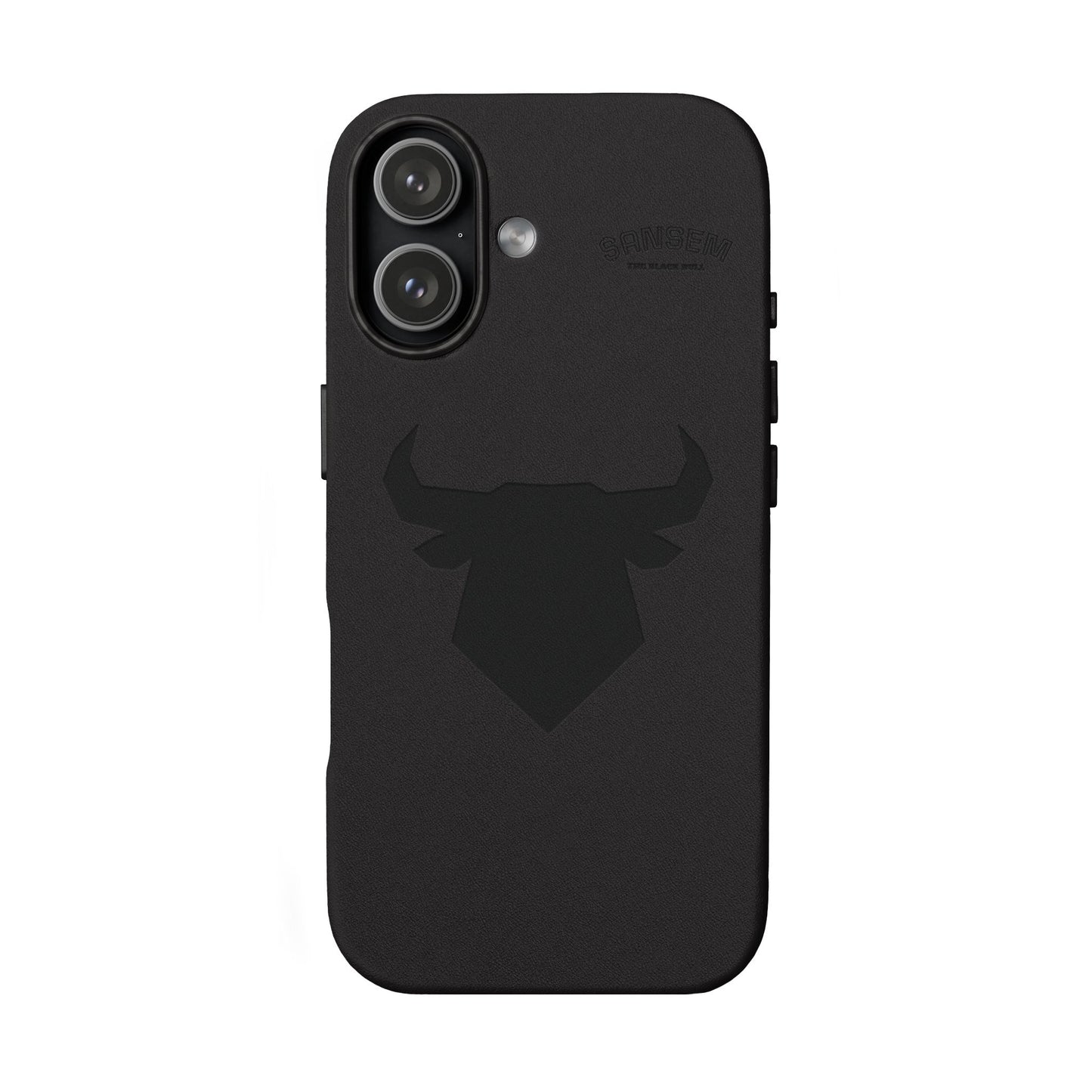 Bull Head Engraved PU Leather Phone Case | Minimalist Rodeo Silhouette