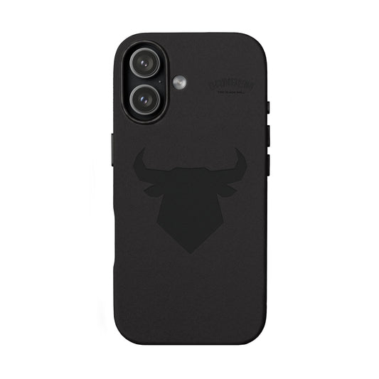 Bull Head Engraved PU Leather Phone Case | Minimalist Rodeo Silhouette