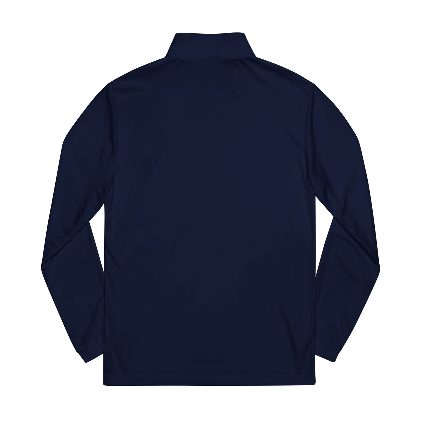 Bull Skull Embroidery Quarter-Zip Pullover | Athletic Long Sleeve