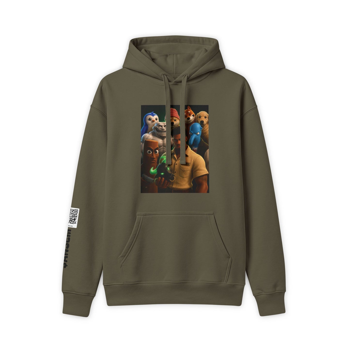 The Black Bull poster characters Hoodie | Graphic Pullover