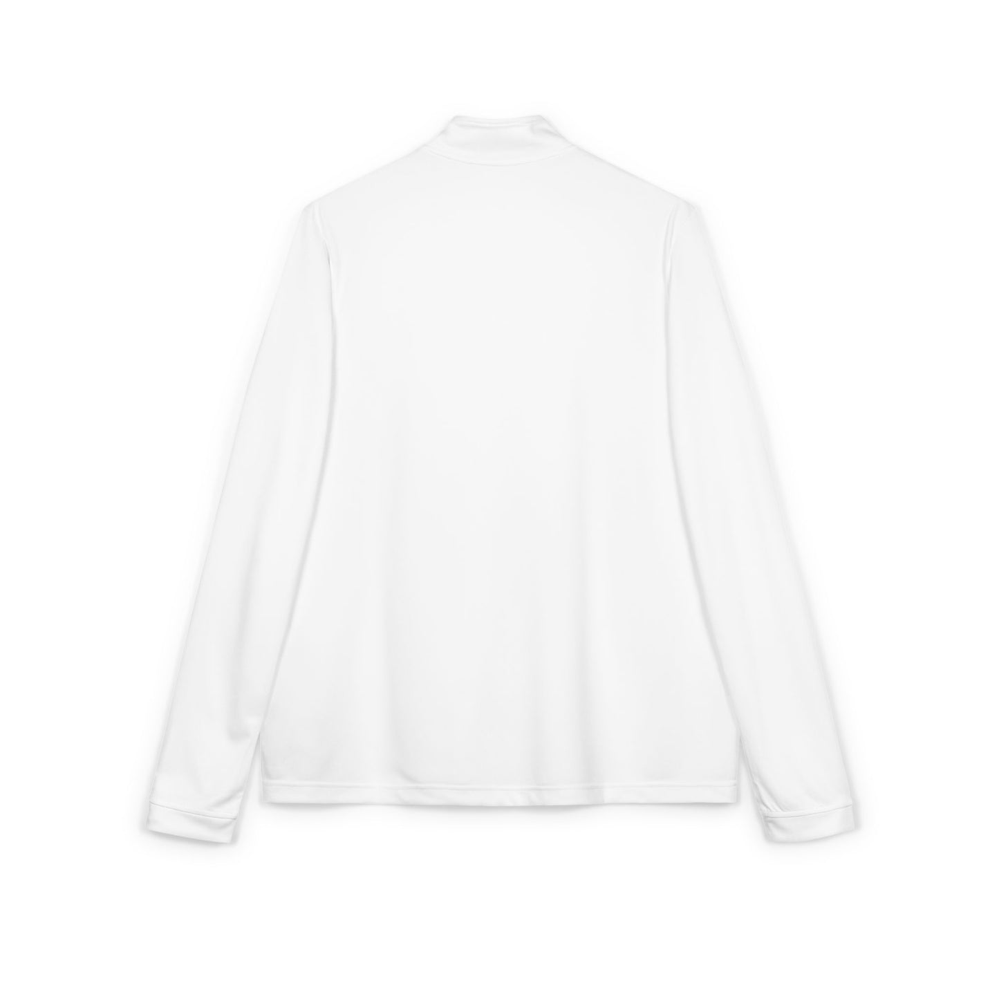 Bull Skull Embroidery Quarter-Zip Pullover | Athletic Long Sleeve