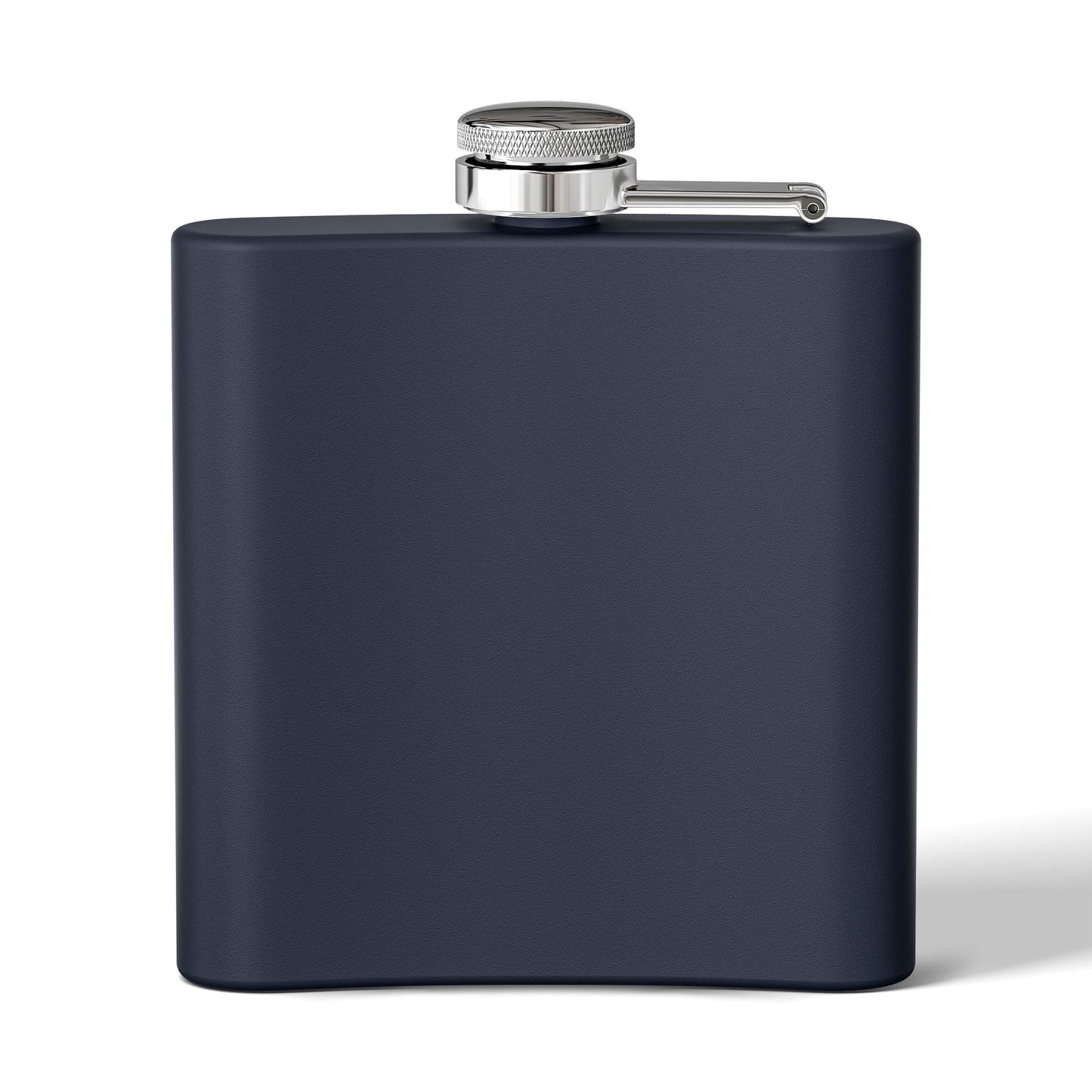 Bull Head Flask — 6oz Stainless Steel Hip Flask with Neon Green Geometric Bull Design
