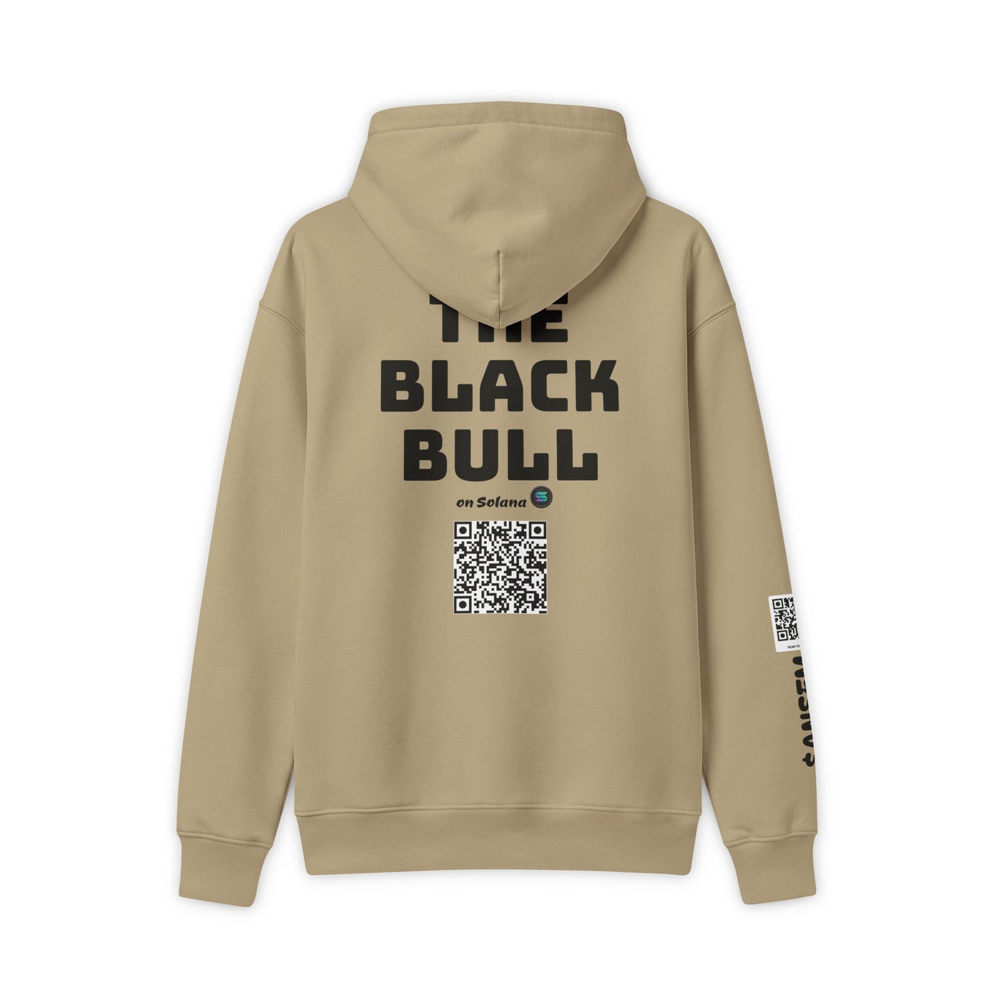 The Black Bull Poster Hoodie | Cartoon Rider Graphic Hooded Sweatshirt