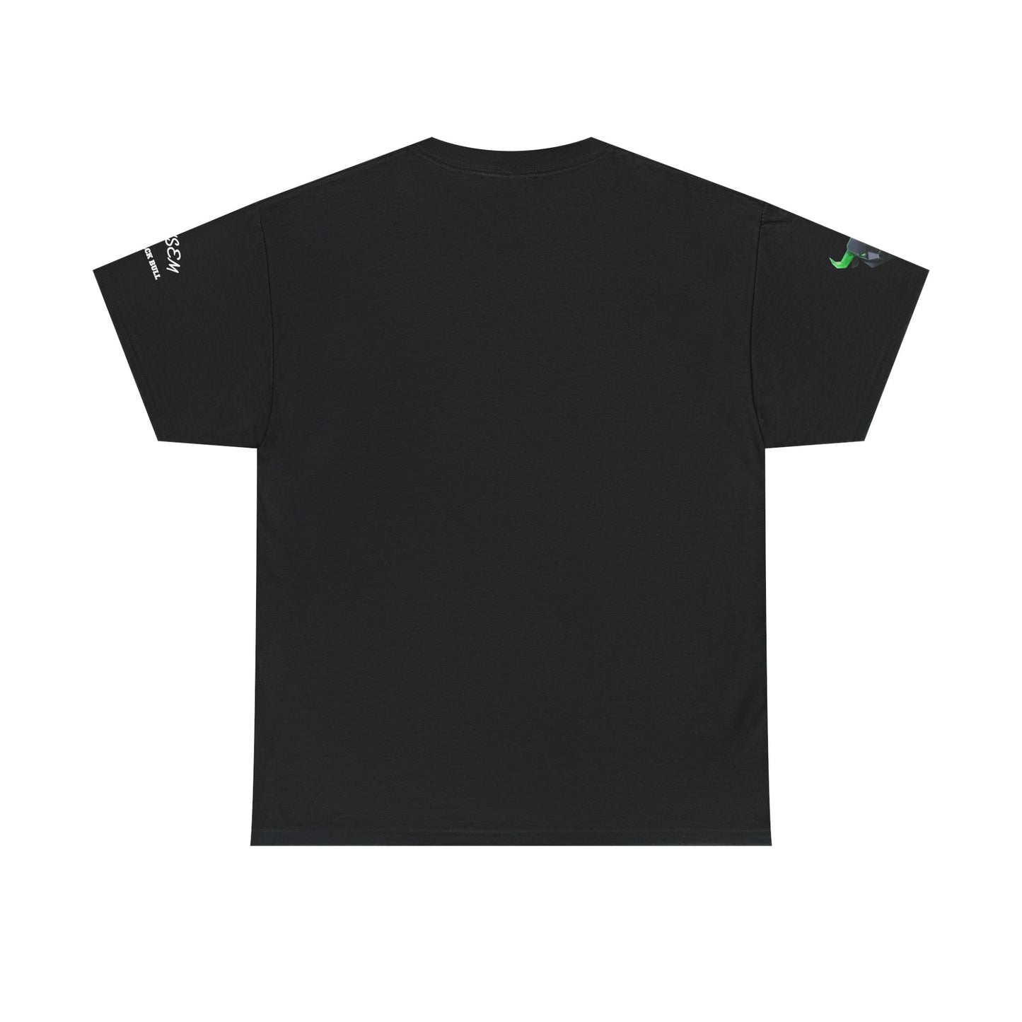 The Rebirth of the Trenches Mystic Stormscape T-Shirt — Neon Demon Skull Landscape Graphic Tee