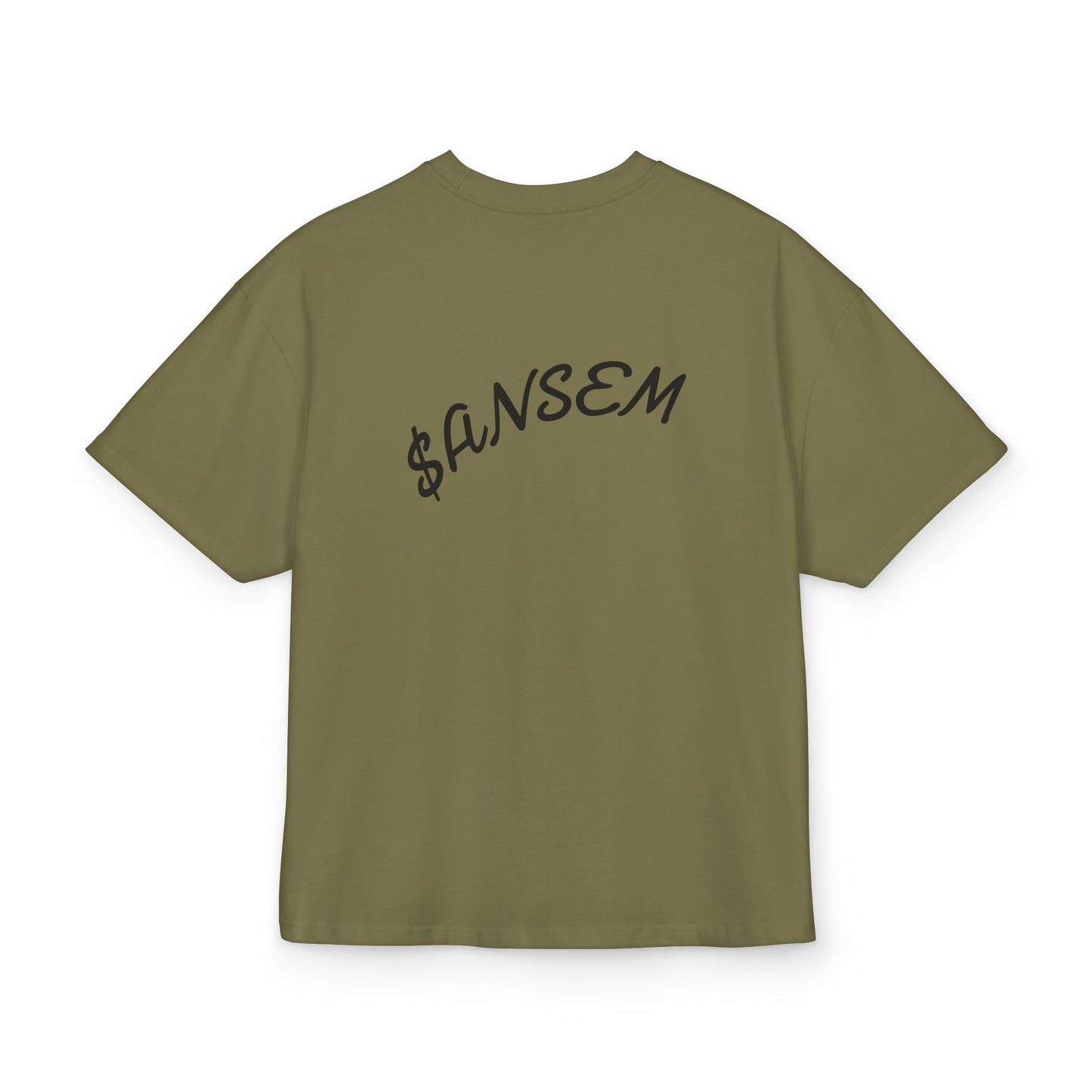 Bull Rider Graphic Tee — "ANSEM" Backprint Cotton T-Shirt
