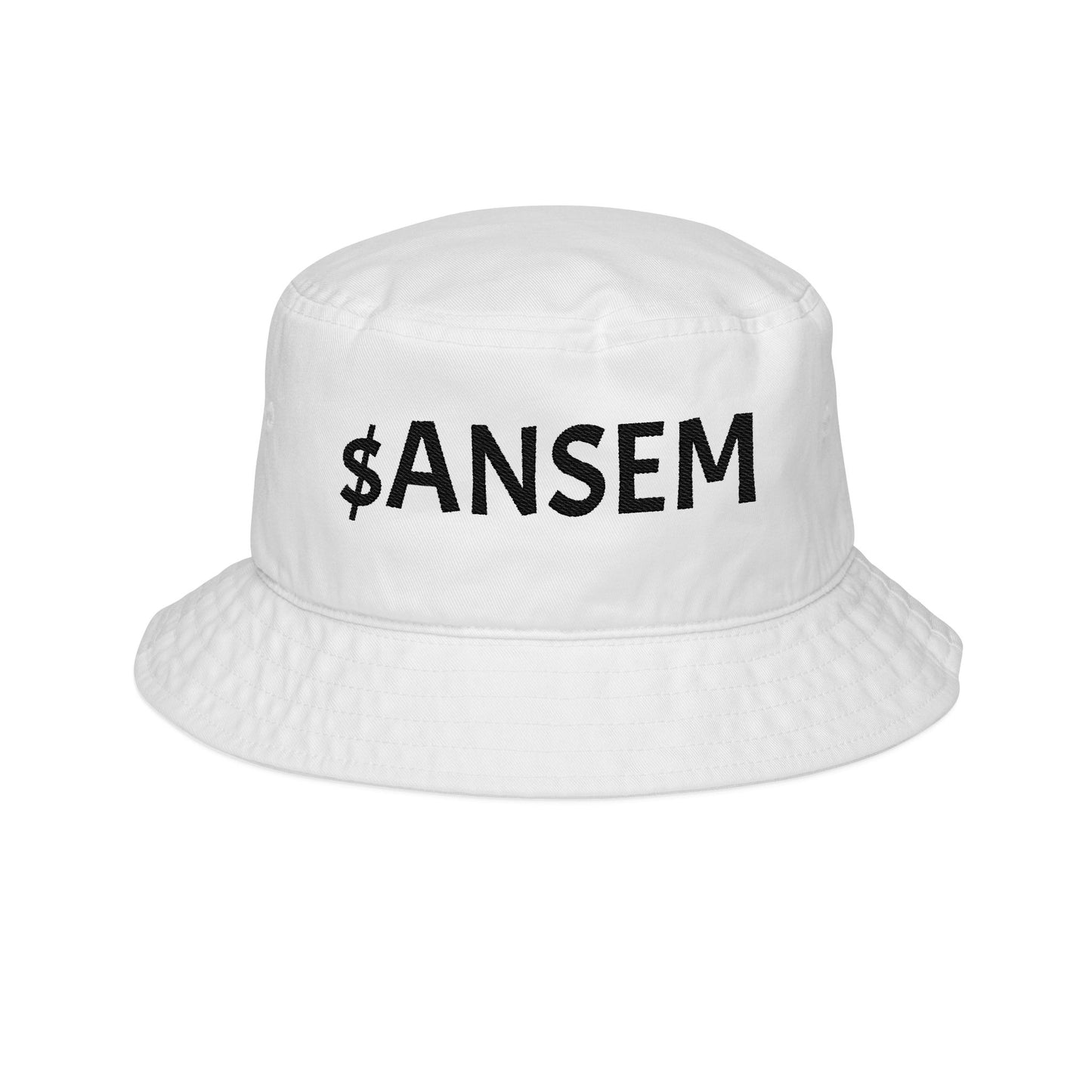 ANSEM Embroidered Bucket Hat | Money Symbol Logo, Streetwear