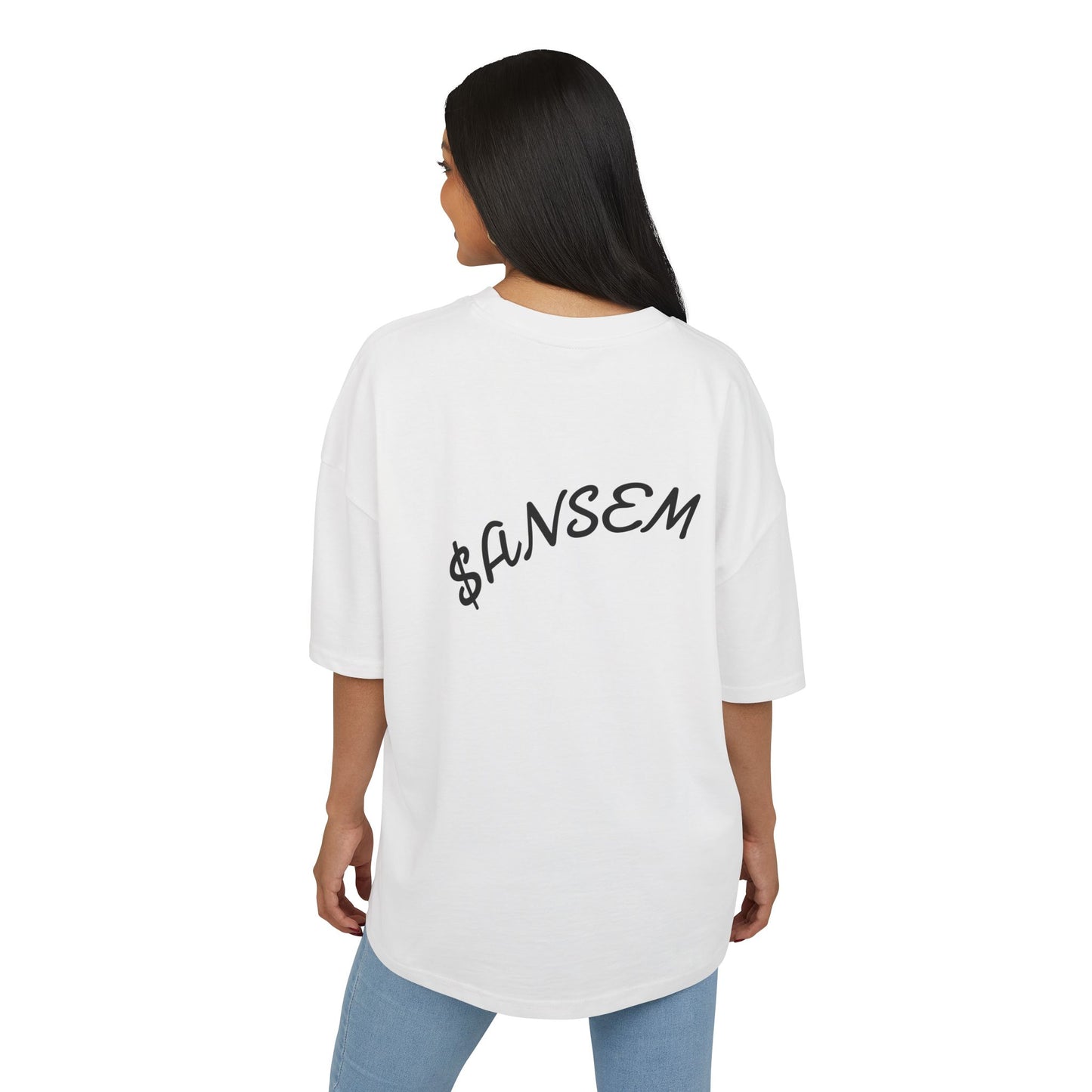 Bull Rider Graphic Tee — "ANSEM" Backprint Cotton T-Shirt