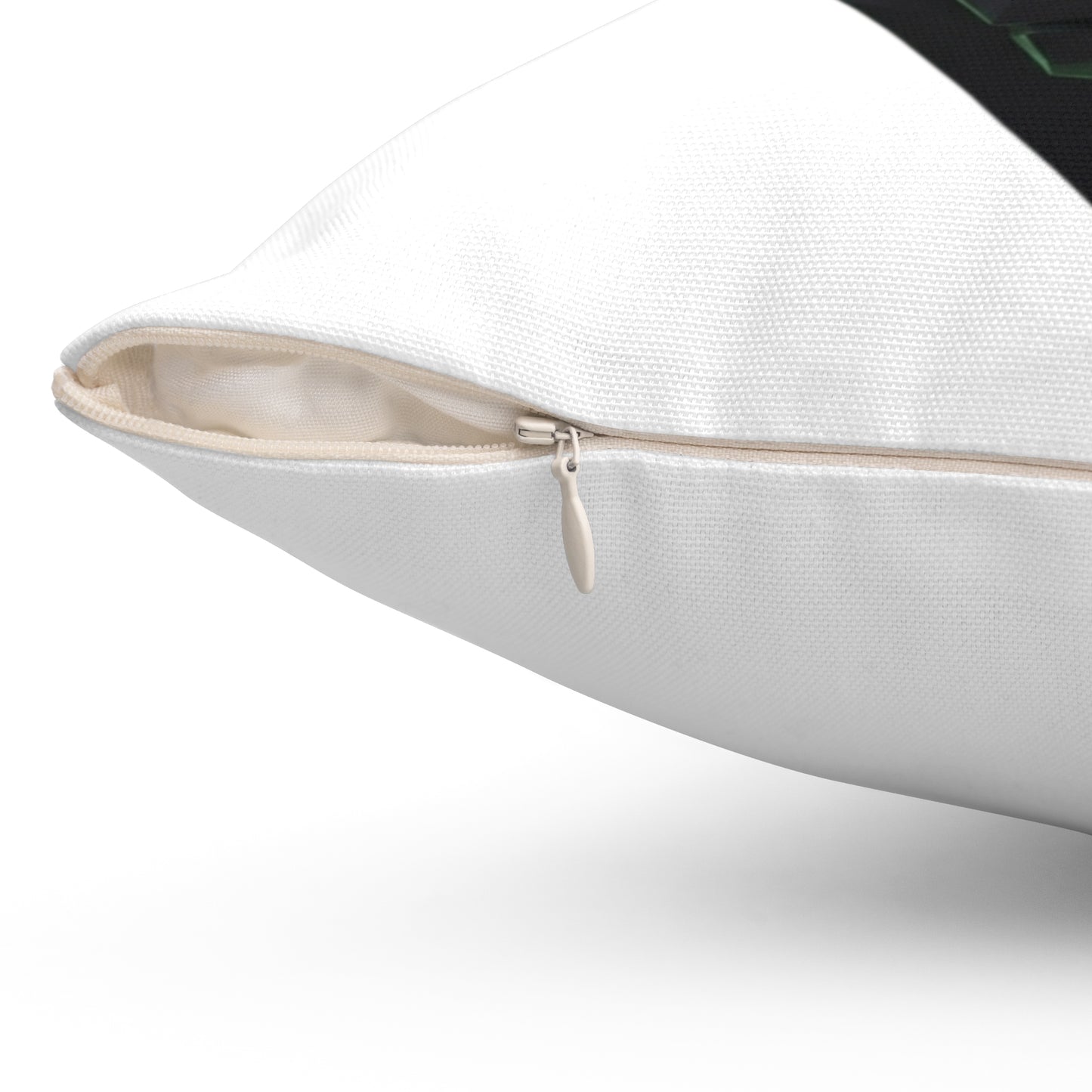 Bull Head Geometric Throw Pillow — ANSEM Money Text Accent Cushion