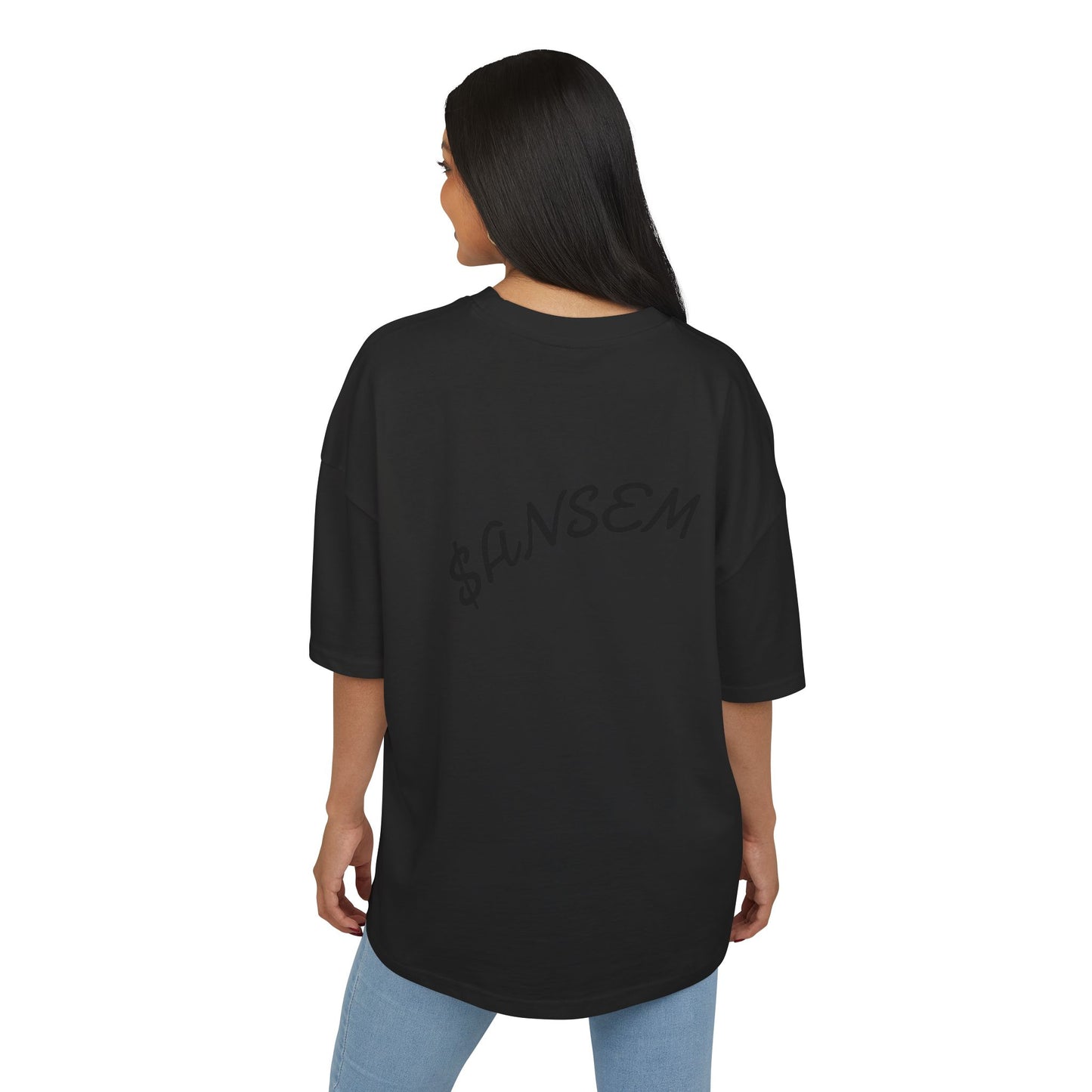 Bull Rider Graphic Tee — "ANSEM" Backprint Cotton T-Shirt