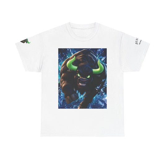 Copy of Wall Street Bull Photo Tee — Charging Bull NYC Stock Market T-Shirt