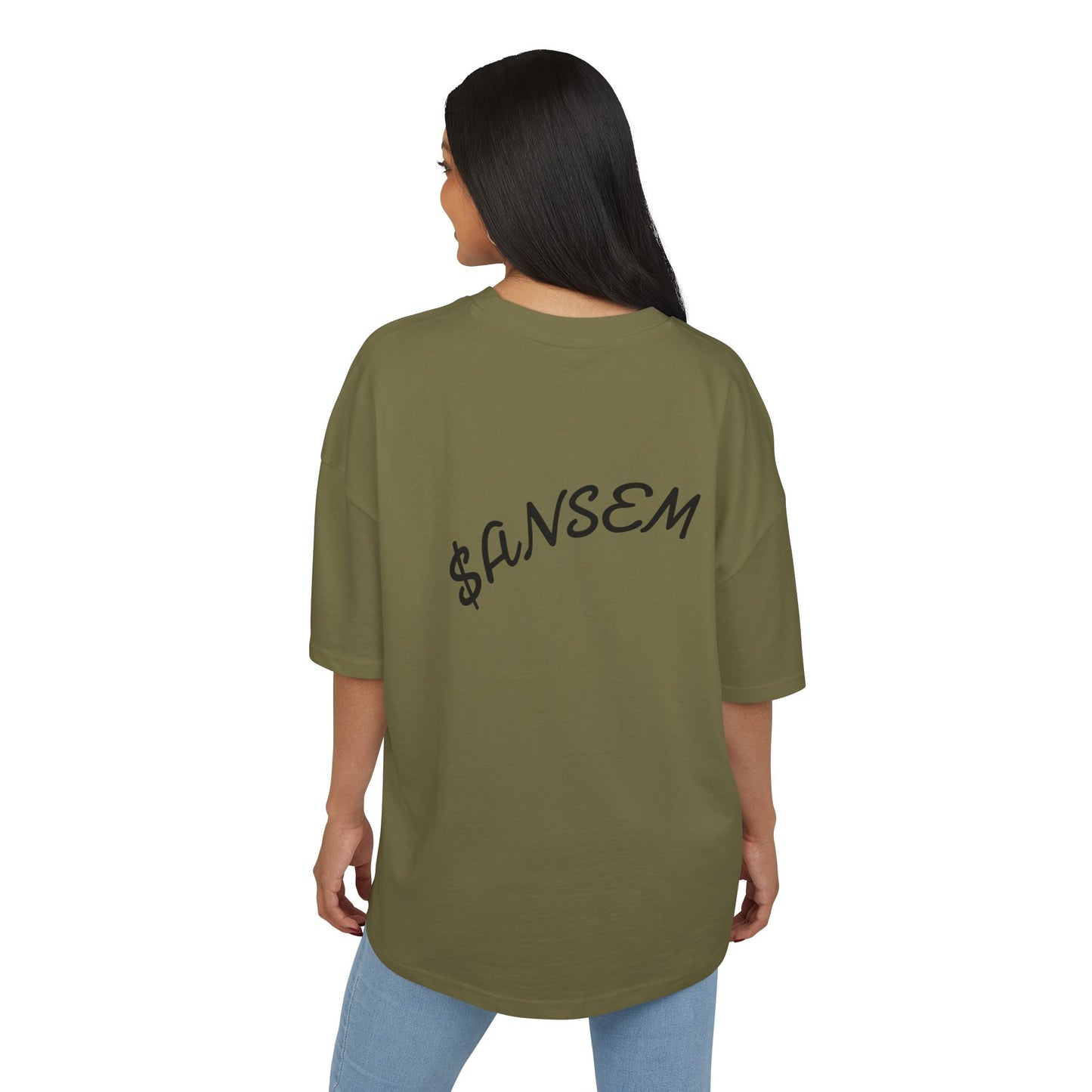Bull Rider Graphic Tee — "ANSEM" Backprint Cotton T-Shirt