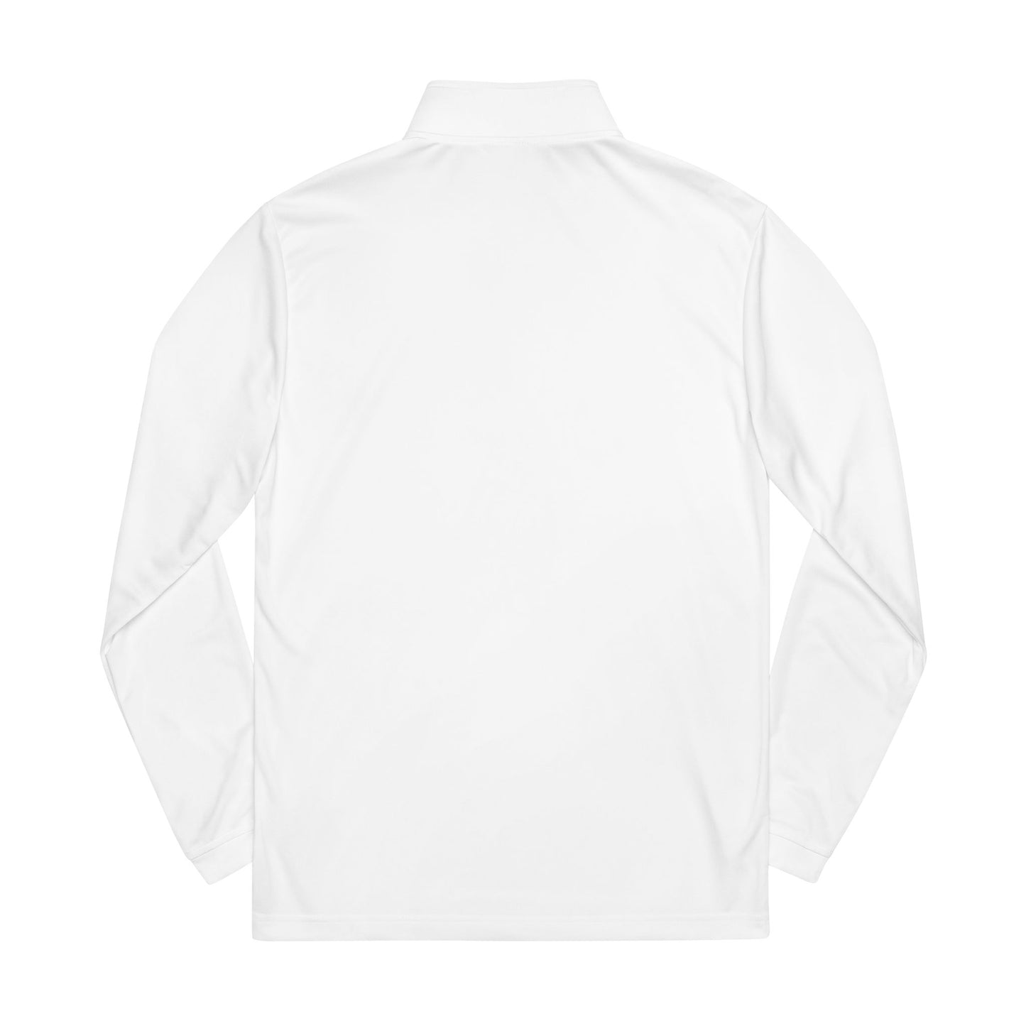 Bull Skull Embroidery Quarter-Zip Pullover | Athletic Long Sleeve