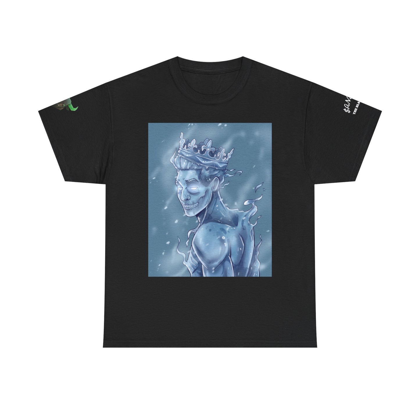 Ice King Portrait Tee — Fantasy Snow Prince Graphic T-Shirt