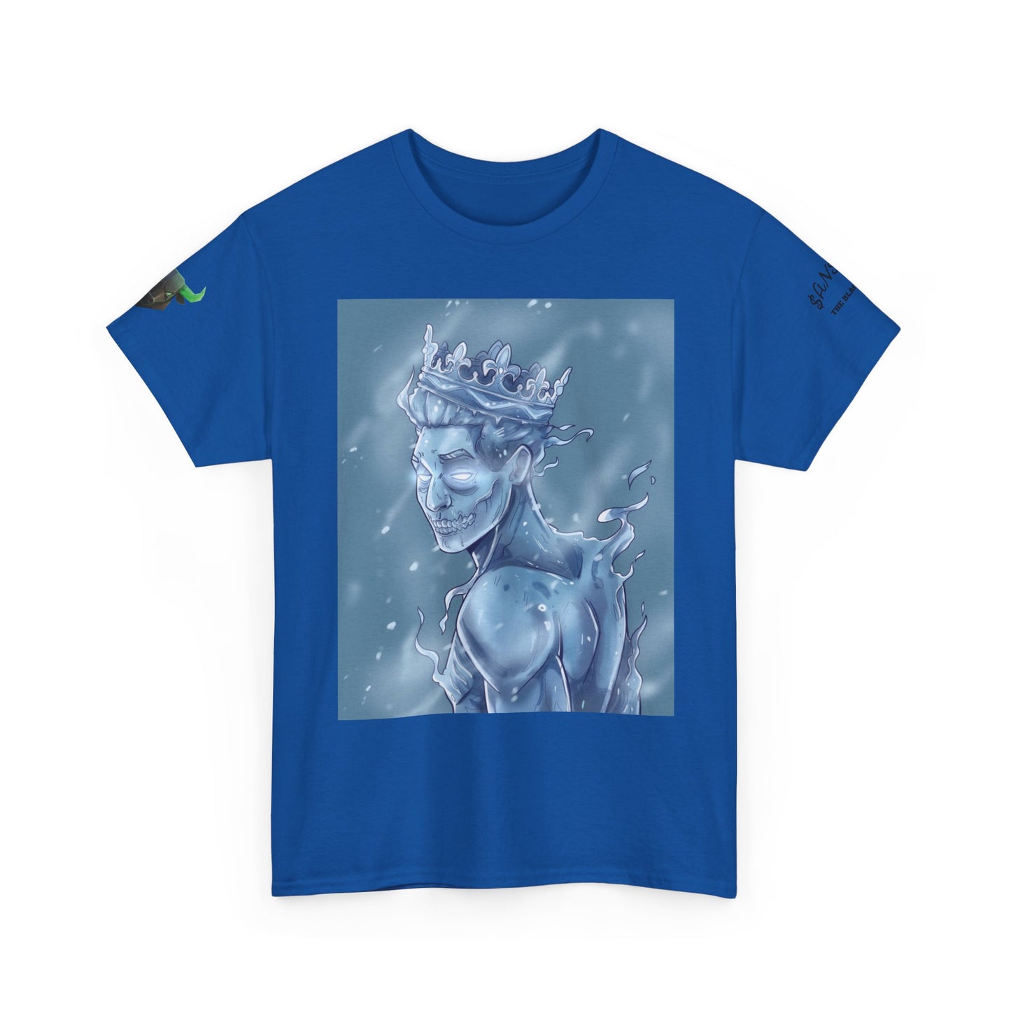 Ice King Portrait Tee — Fantasy Snow Prince Graphic T-Shirt