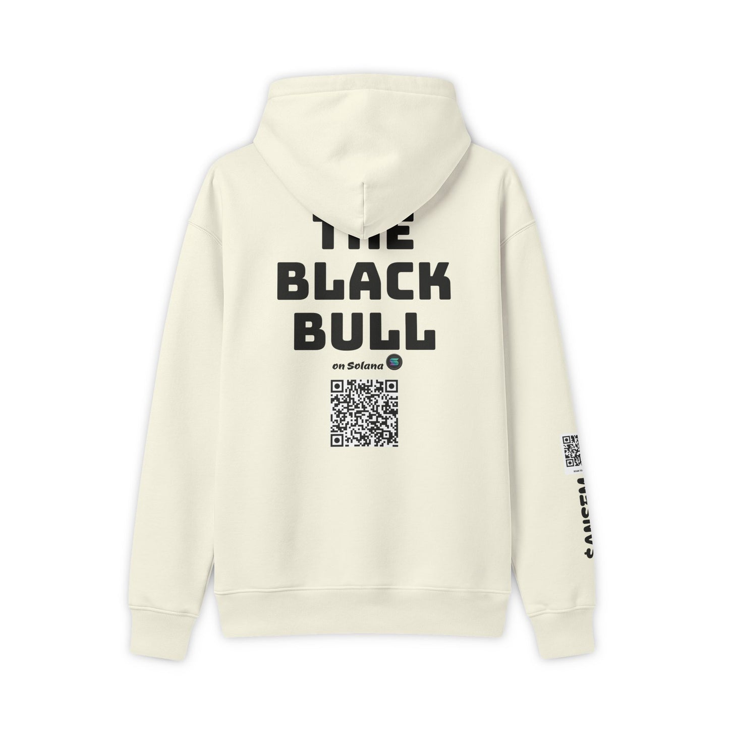 The Black Bull Poster Hoodie | Cartoon Rider Graphic Hooded Sweatshirt