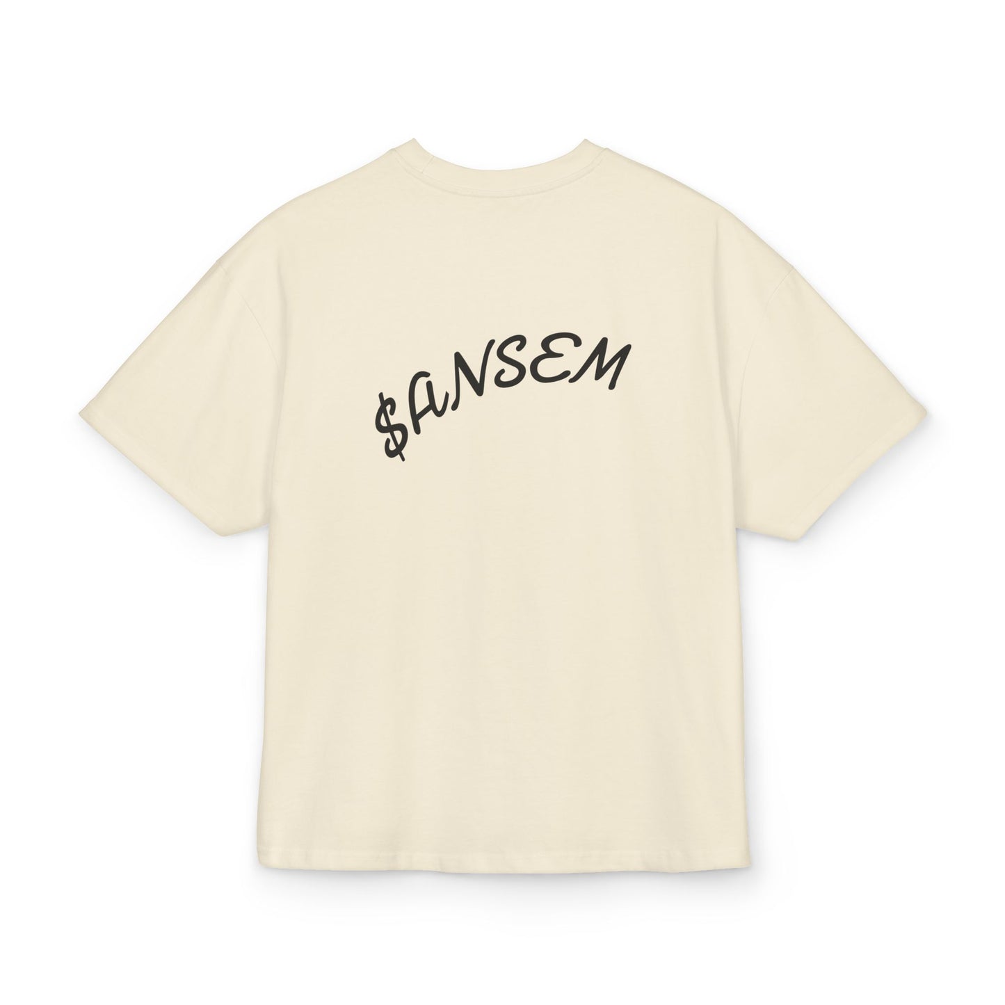 Bull Rider Graphic Tee — "ANSEM" Backprint Cotton T-Shirt