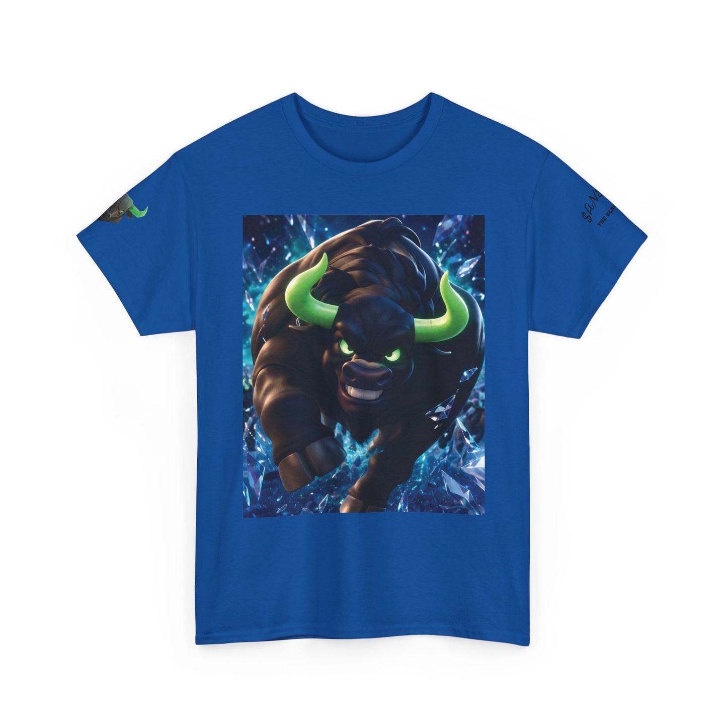 Copy of Wall Street Bull Photo Tee — Charging Bull NYC Stock Market T-Shirt