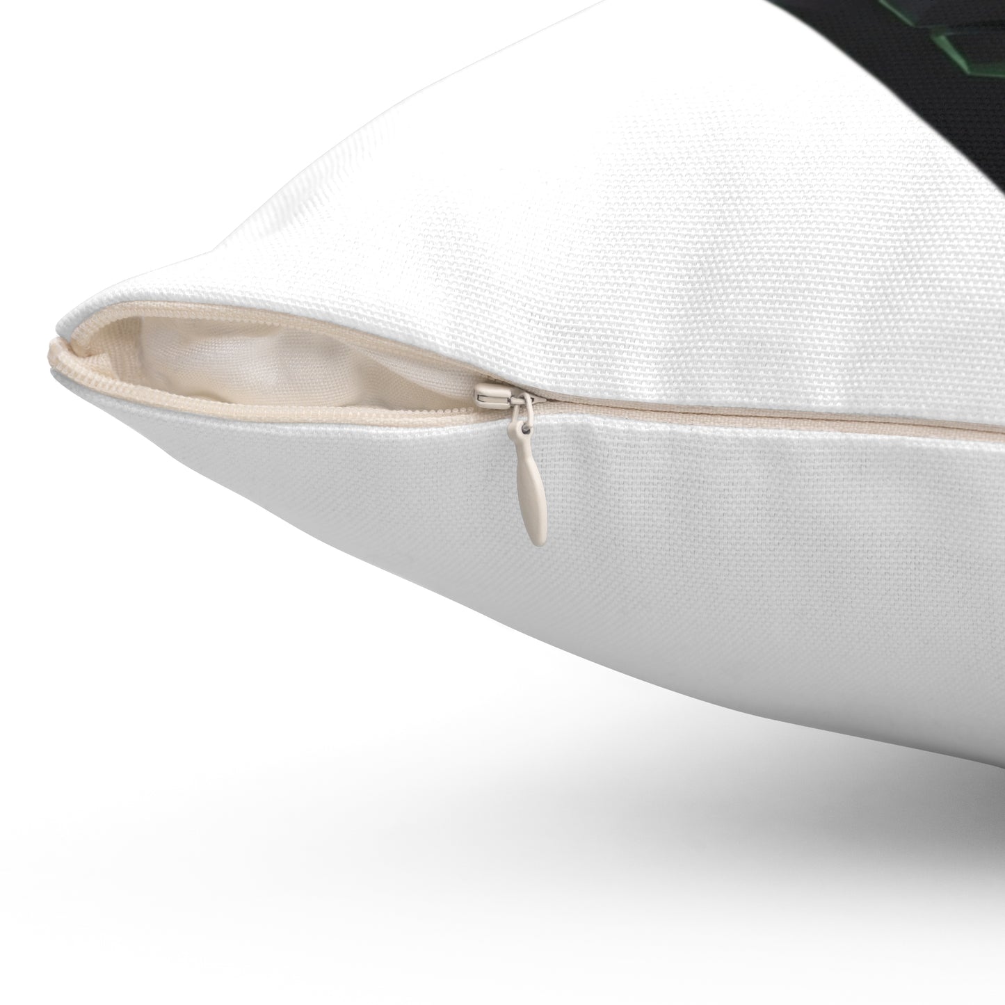 Bull Head Geometric Throw Pillow — ANSEM Money Text Accent Cushion