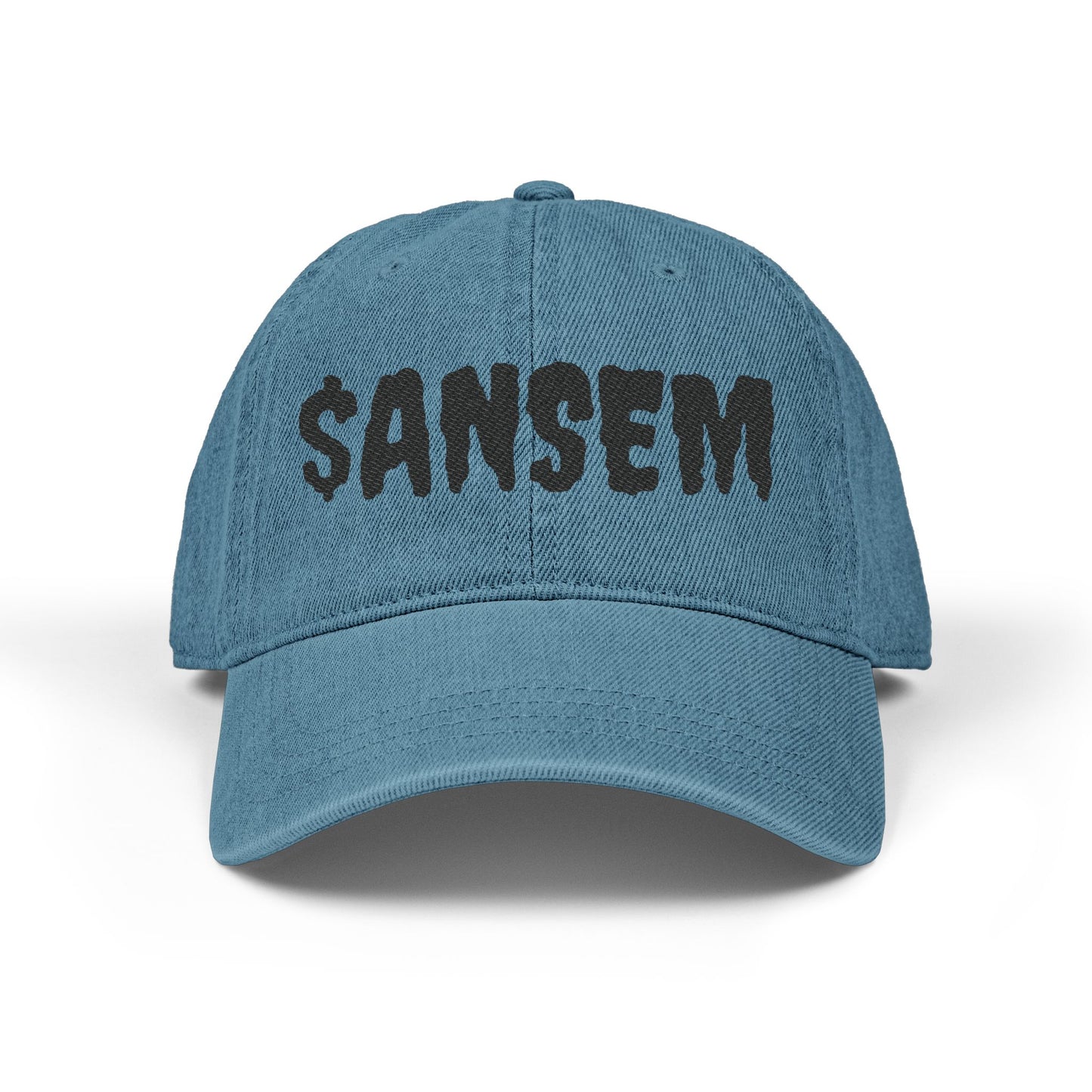 Denim Hat (Embroidery)