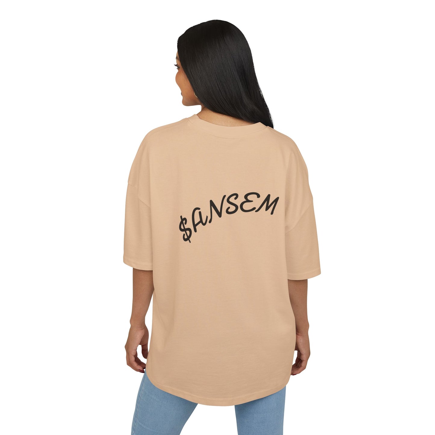 Bull Rider Graphic Tee — "ANSEM" Backprint Cotton T-Shirt